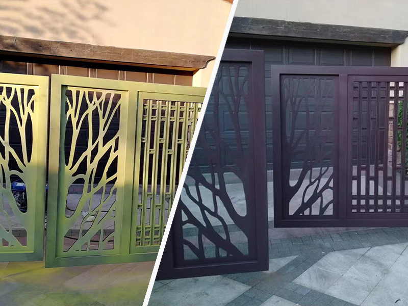 庭院門墻噴漆