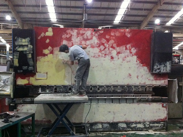 沈陽二手設(shè)備翻新噴漆需要注意的要點(diǎn)有哪些